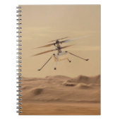 Mars Hubschrauberflug Notizblock (Vorderseite)