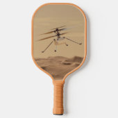 Mars Hubschrauberflug Pickleball Schläger (Rückseite)
