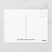 Mars Hubschrauberflug Postkarte (Rückseite)