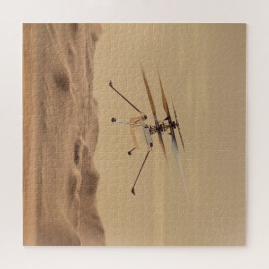 Mars Hubschrauberflug Puzzle (Horizontal)