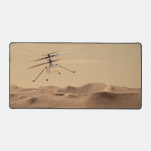 Mars Hubschrauberflug Schreibtischunterlage