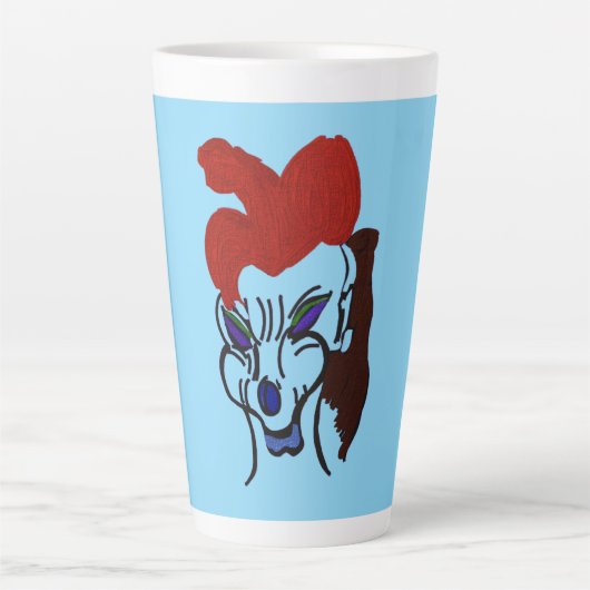 Mars-Hund-Großer Becher Milchtasse (Vorderseite)