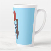 Mars-Hund-Großer Becher Milchtasse (Rechts)