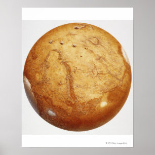 Mars, Illustration Poster