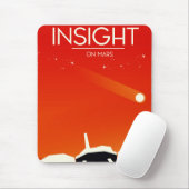 Mars im Weltraum Kunst Mousepad (Mit Mouse)