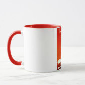 Mars im Weltraum Kunst Tasse (Links)