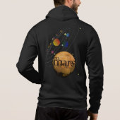 MARS in Sonnensystemen Hoodie (Rückseite)