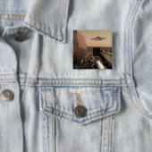 Mars InSight Alien UFO Saucer Begegnung Button (Beispiel)