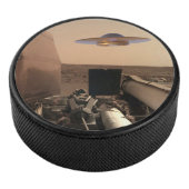 Mars InSight Alien UFO Saucer Begegnung Eishockey Puck (3/4)