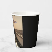 Mars InSight Alien UFO Saucer Begegnung Pappbecher (Links)