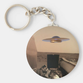 Mars InSight Alien UFO Saucer Begegnung Schlüsselanhänger