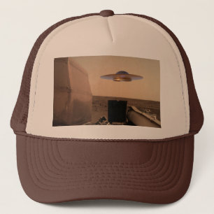 Mars InSight Alien UFO Saucer Begegnung Truckerkappe