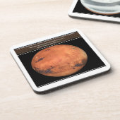 Mars ist lebendig getränkeuntersetzer (Linke Seite)