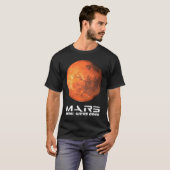 Mars Ja, wir gehen Astronomie Weltraumforschung Oc T-Shirt (Vorne ganz)