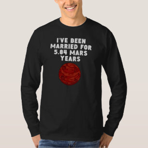 Mars Jubiläum Jahre T-Shirt