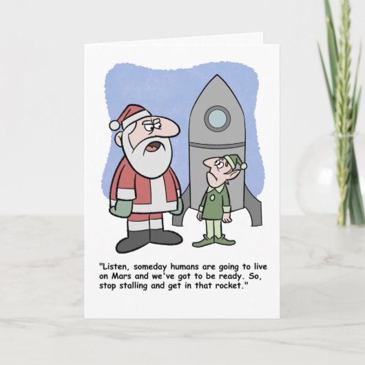 Mars Karte (Vorderseite)