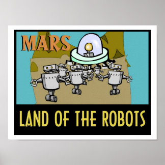 MARS - LAND DES ROBOTERPOSTER POSTER