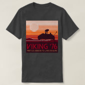 Mars landen am 20. Juli 1976 auf dem Wikinger Plan T-Shirt (Design vorne)