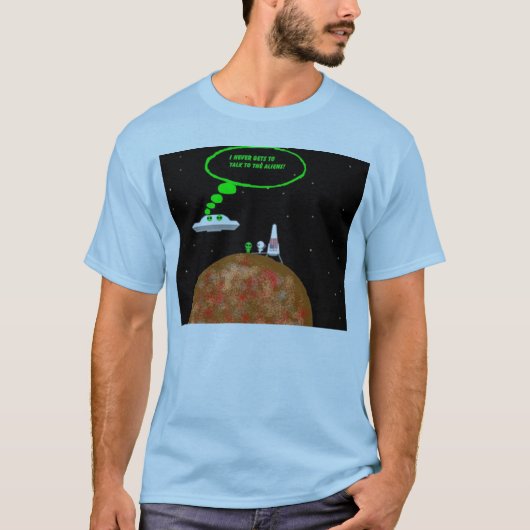 Mars landen T-Shirt (Vorderseite)