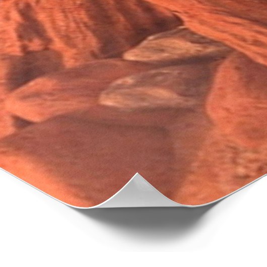 Mars Landschaft Poster (Ecke)
