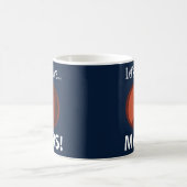 Mars Lass uns erkunden Kaffeetasse (Mittel)