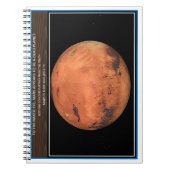Mars leben und gesund notizblock (Vorderseite)