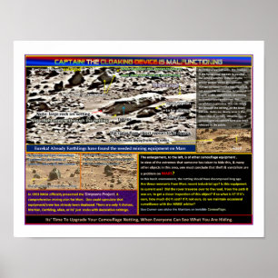 Mars Machines maskiert Poster