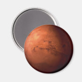 Mars Magnet (Vorderseite/Rückseite)