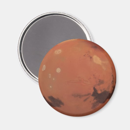Mars Magnet (Vorderseite/Rückseite)