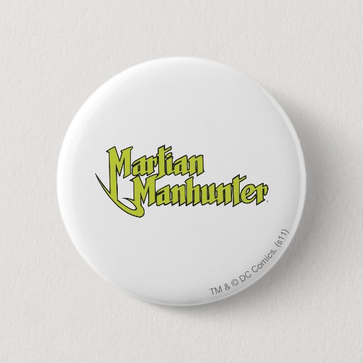 Mars-Manhunter-Logo Button (Vorderseite)