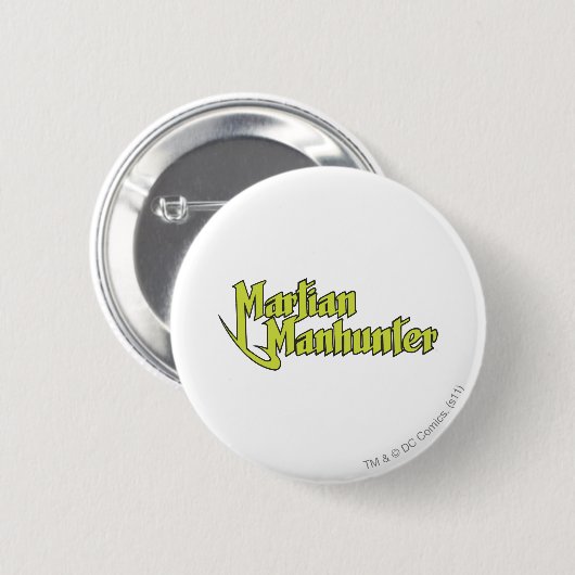 Mars-Manhunter-Logo Button (Vorne & Hinten)