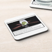 Mars Mariner 9 Getränkeuntersetzer (Linke Seite)