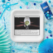 Mars Mariner 9 Pappteller (Party)