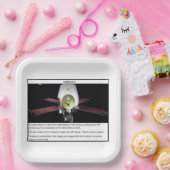 Mars Mariner 9 Pappteller (Party)