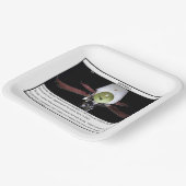 Mars Mariner 9 Pappteller (Gewinkelt)