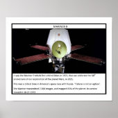 Mars Mariner 9 Poster (Vorne)
