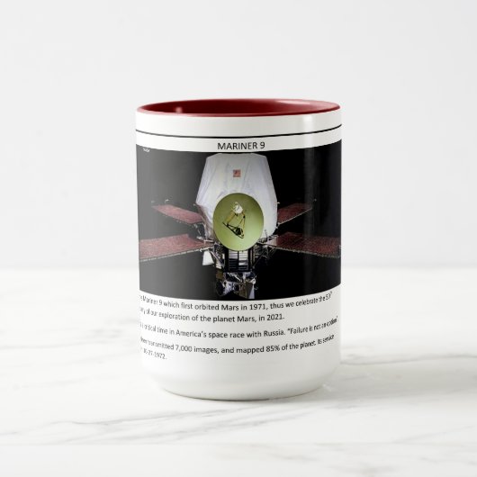 Mars Mariner 9 Tasse (Zentrum)