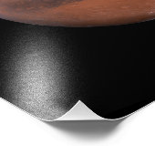 Mars Martian Space Astronomie Fotodruck (Ecke)