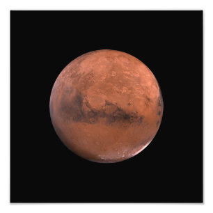 Mars Martian Weltraumastronomie Fotodruck