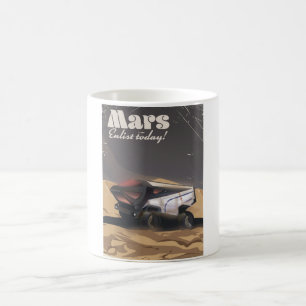 Mars, melden Sie sich heute an! Retro Militärische Verwandlungstasse