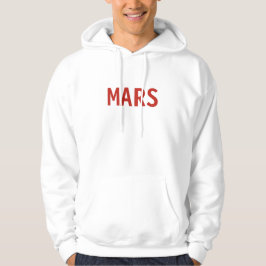 Mars Men Basic Hooded Sweatshirt