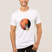 Mars Mission Rocket T - Shirt - Weltraumforschung (Vorderseite)