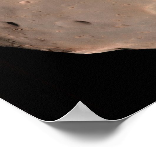 Mars-Mond Phobos Poster (Ecke)