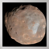 Mars-Mond Phobos Poster (Vorne)