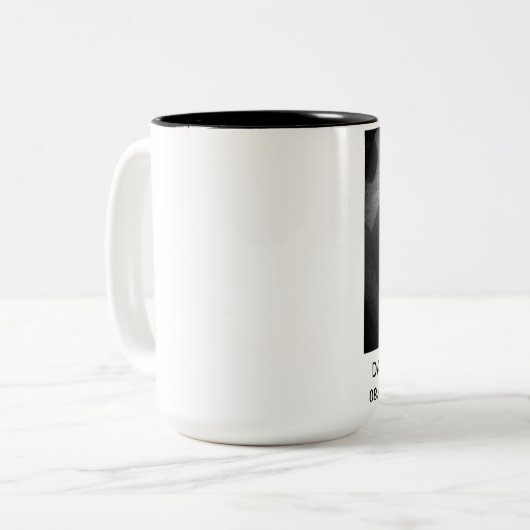 MARS-NEUGIER-LANDUNGS-TASSE ZWEIFARBIGE TASSE (Vorderseite Links)