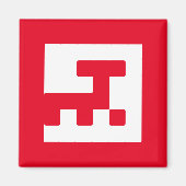 Mars Neugier Magnet (Vorne)