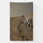 Mars Neugier Roter Marsch Landschaft Banner (Vertikal)