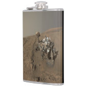 Mars Neugier Roter Marsch Landschaft Flachmann (Links)