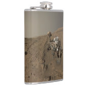 Mars Neugier Roter Marsch Landschaft Flachmann (Rechts)