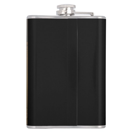 Mars Neugier Roter Marsch Landschaft Flachmann (Rückseite)